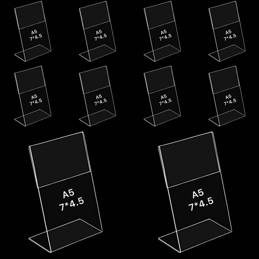 Capital Plastic Industries Acrylic Transparent 10 compartment display