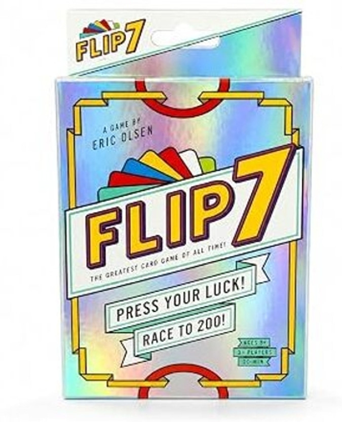 Sell fun FLIP 7 Strategy Card Game – Quick Play Fun Game for Family & Friends(Multicolor)