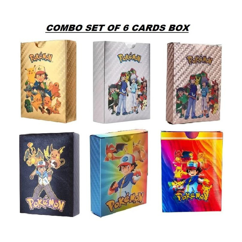 CrazyBuy CrazyBuy 55 Gold,55 Black,55 Silver,55 Rainbow,55 Rose Gold & 55 3D Flash Cards Box Set 6(Multicolor) - Flipkart Deal