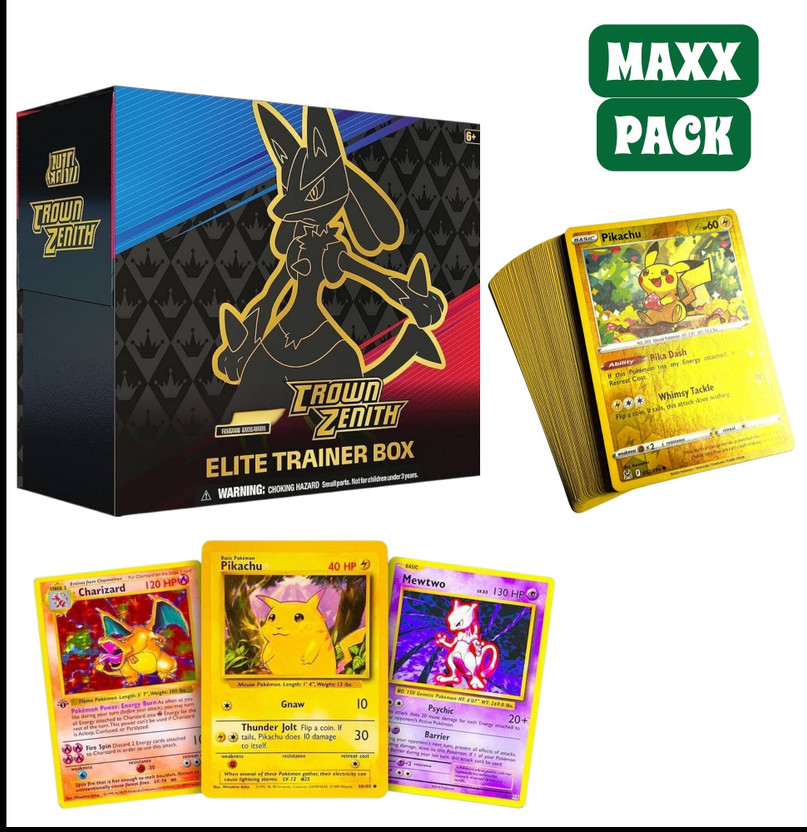 taka saki Best 56 pokemon cards all types cards game packs set(Multicolor)