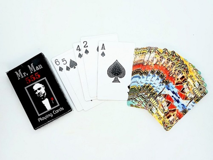 SSR SHOP Mr. Man Mark Magic Playing Card Deck(Multicolor)