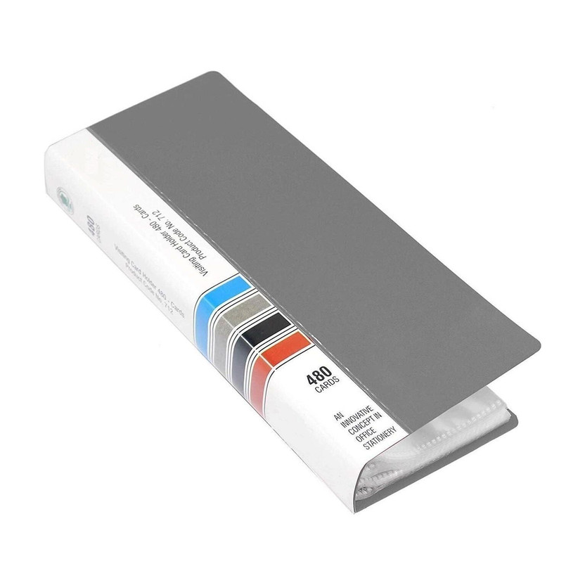 Speny 480 Card Holder(Set of 1, Grey)