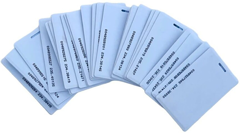 GPN PRINT 100 Card Holder(Set of 100, White)