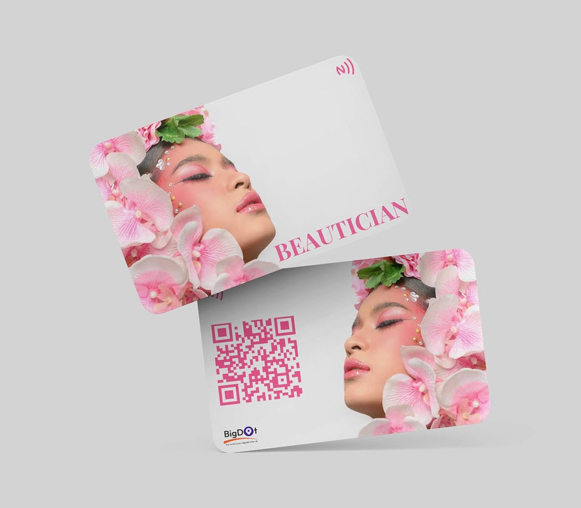 bigdot bigdot BigDot American Grade Premium NFC Digital Business Card for Beauticians Business Card(Multicolor, Pack of 1) - Flipkart Deal