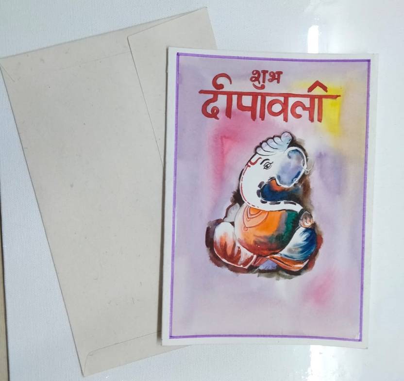 CHITRAKAAR HERITAGE HAND PAINTED GREETING CARDS Greeting Card Price in