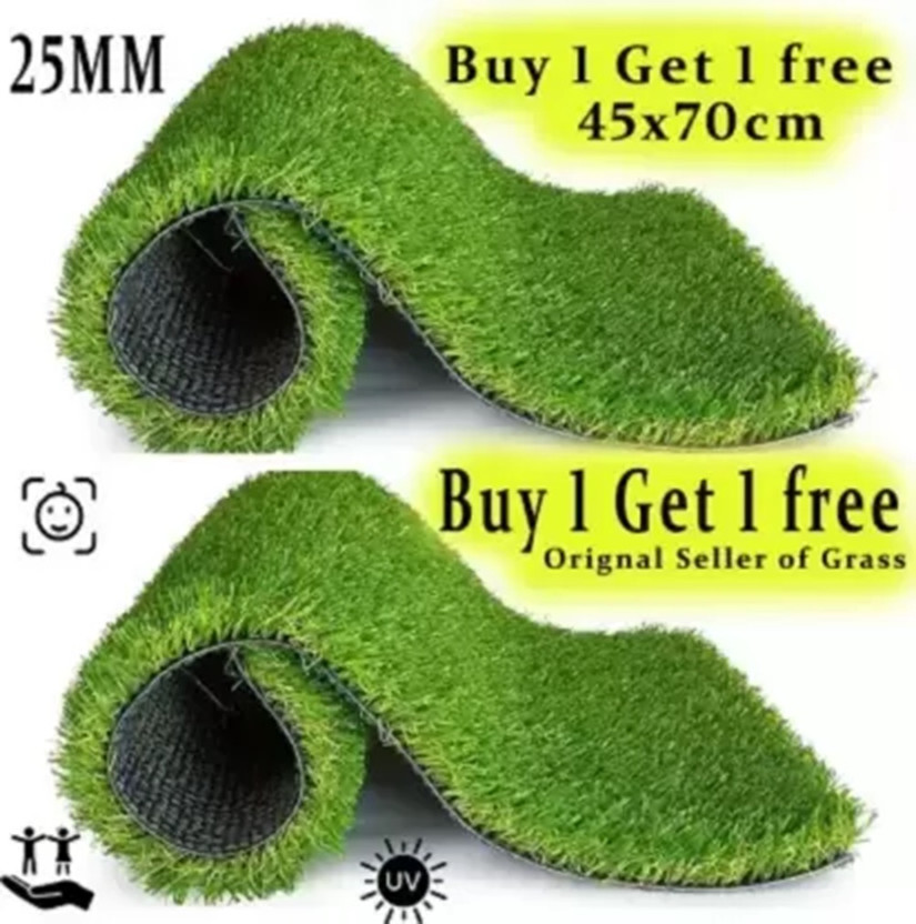 CHETANYA LOOMTEX 45 cm  X 70 cm Polypropylene Area Rug(Rectangle, Green)
