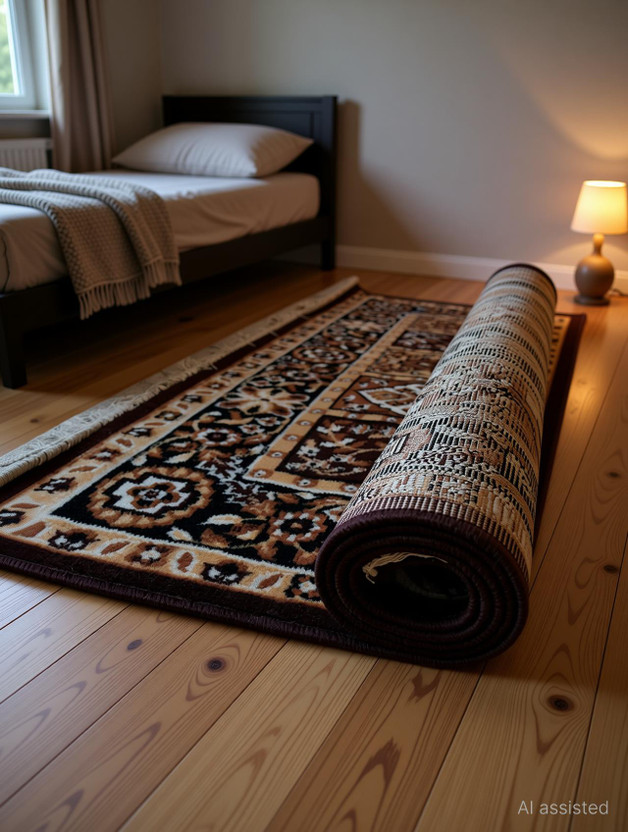 BhCarpets BhCarpets 7 ft  X 5 ft Acrylic Carpet(Rectangle, Brown, Beige) - Flipkart Deal