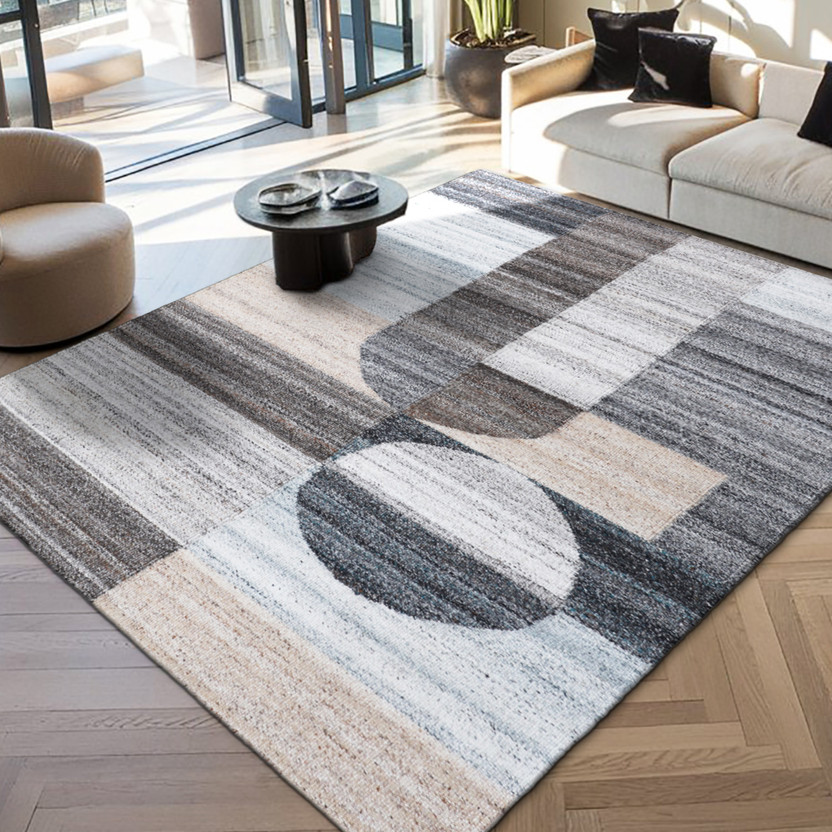 loop loop and cut 152 cm  X 244 cm Polyester Carpet(Rectangle, Multicolor) - Flipkart Deal