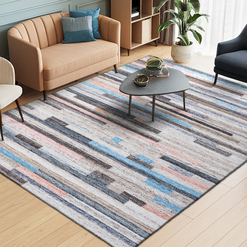 loop loop and cut 152 cm  X 244 cm Polyester Carpet(Rectangle, Multicolor) - Flipkart Deal