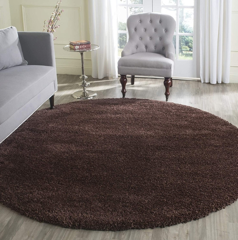 SPA SPA Furnishing 2 ft  X 2 ft Polyester Area Rug(Circle, Beige) - Flipkart Deal
