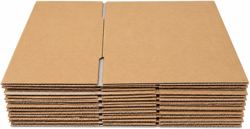 SABKA STORE Corrugated Cardboard E-commerce & Shipping, Packaging & Product Protection Packaging Box(Pack of 10 Brown)