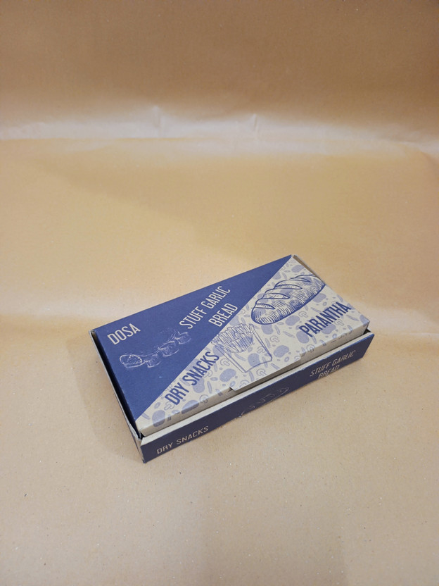 ND PACKAGING HOUSE Corrugated Cardboard, Craft Paper, Paper Packaging and transporting hot pizza; takeaway and delivery services. Packaging Box(Pack of 50 Blue, White, Multicolor)