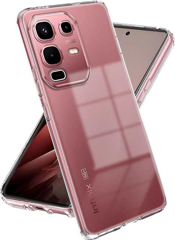 Nainz Back Cover for Infinix Note 50s 5G+(Transparent, Silicon)