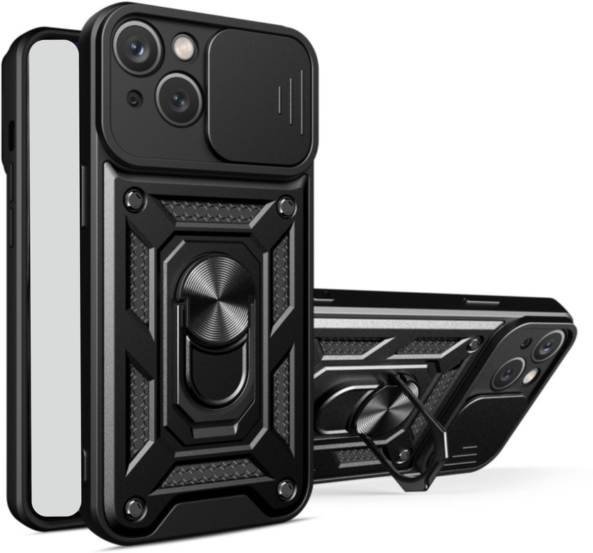 Jethuri Back Cover for IPHONE 15 CAMERA SLIDER CASE(Black, Hard Case, Pack of: 1)