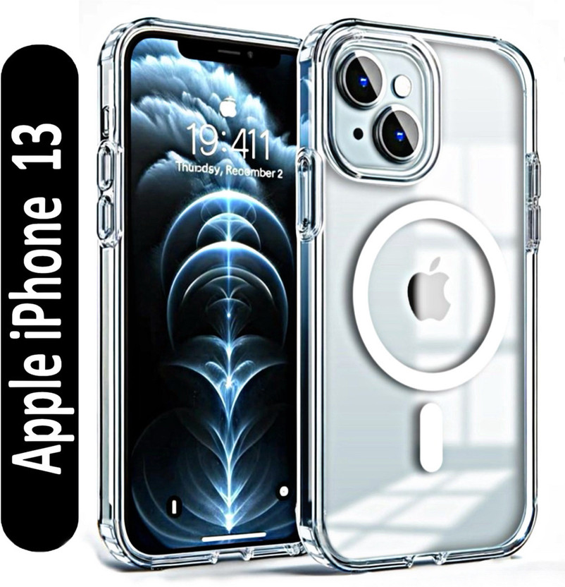 Doubledicestore Back Cover for Apple iPhone 13(Transparent, Pack of: 1)