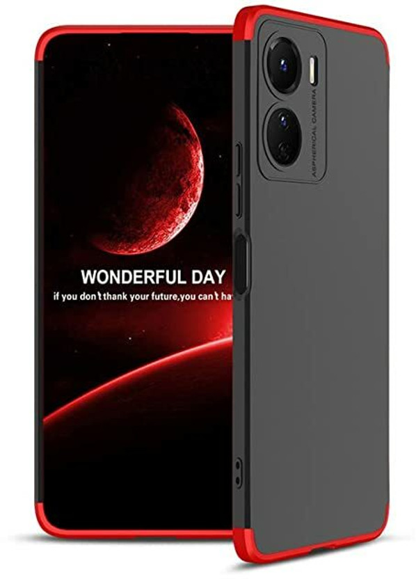 Vivo FlareHUB Back Cover for vivo Y16(Red, Hard Case, Plastic, Pack of: 1) - Flipkart Deal