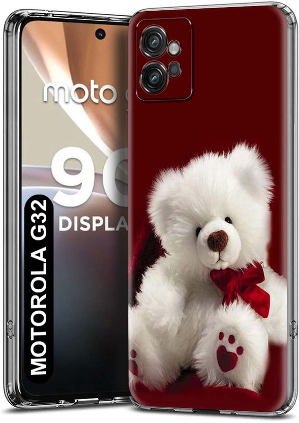 Fashionury Back Cover for Motorola G32(Multicolor, Grip Case, Silicon, Pack of: 1)