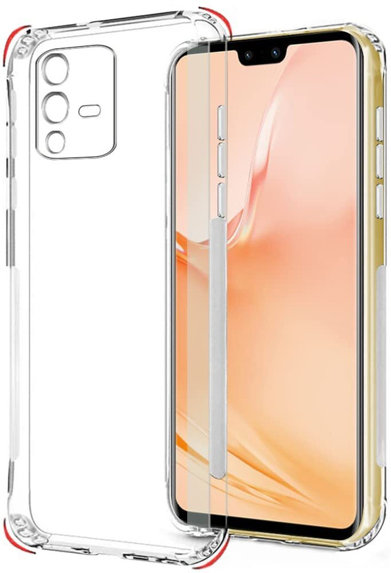 Vivo Spinzzy Back Cover for Vivo V23 5G(Transparent, Camera Bump Protector, Silicon, Pack of: 1) - Flipkart Deal