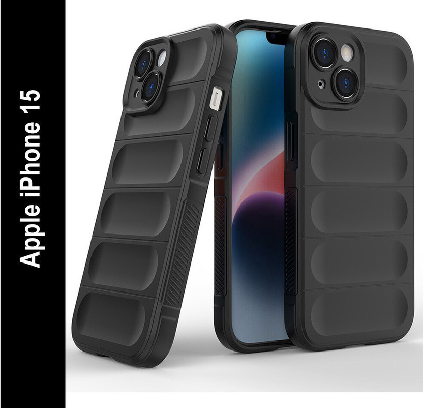 Apple Flipkart SmartBuy Back Cover for Apple iPhone 15(Black, Shock Proof, Thermoplastic Polyurethane, Pack of: 1) - Flipkart Deal