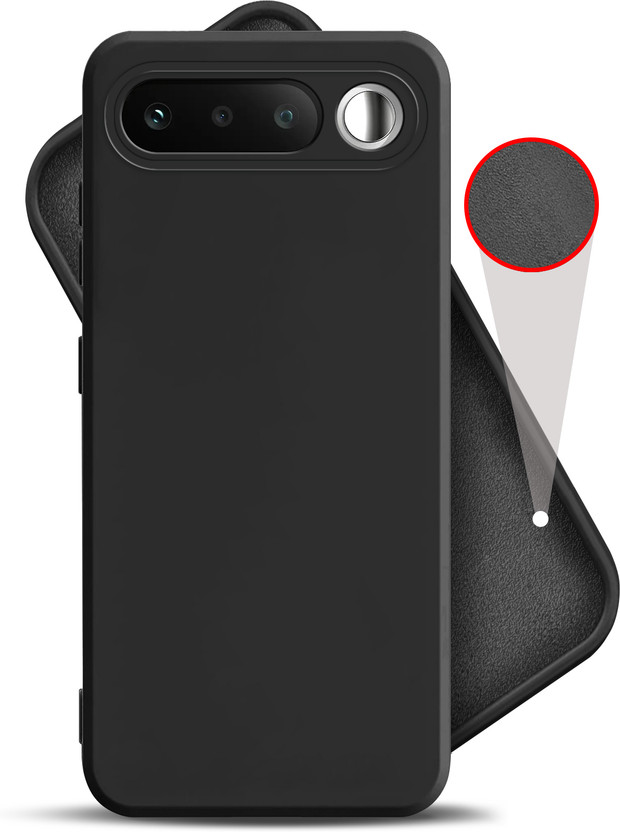 GLOBAL NOMAD Back Cover for realme 16 5G(Black, Flexible, Silicon, Pack of: 1)