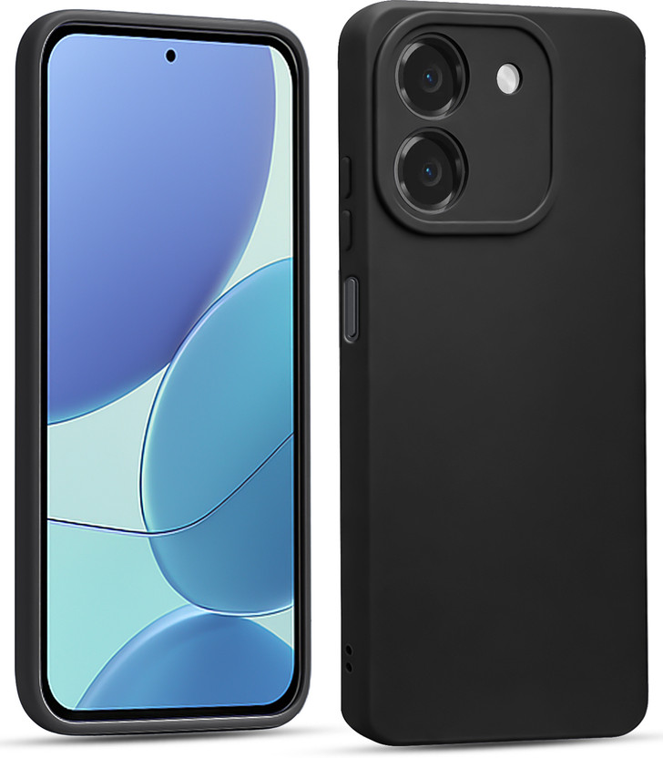 Flipkart SmartBuy Back Cover for Ai+ Pulse 2(Black, Flexible, Silicon, Pack of: 1)