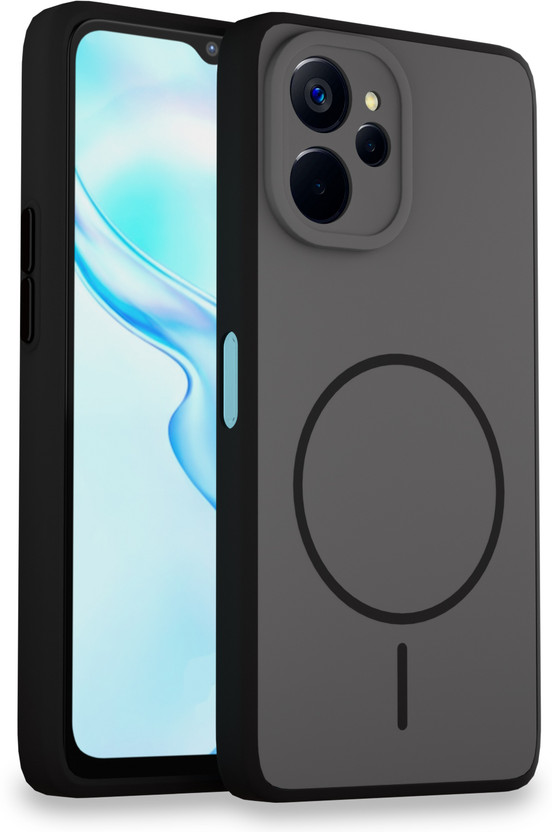 Realme KartV Back Cover for Realme 9i 5G(Black, Camera Bump Protector, Silicon, Plastic, Polycarbonate, Metal, Pack of: 1) - Flipkart Deal