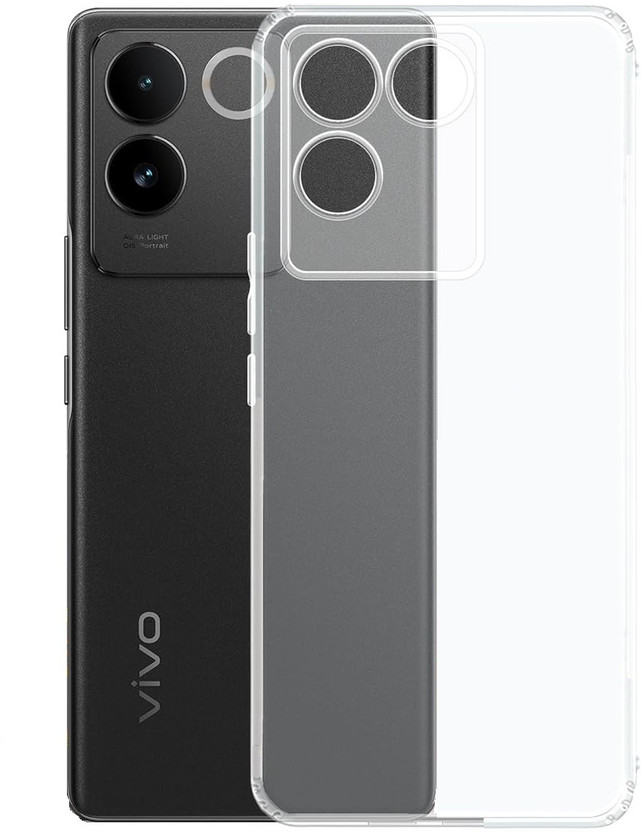 Vivo Spinzzy Back Cover for Vivo T2 Pro 5G(Transparent, Camera Bump Protector, Silicon, Pack of: 1) - Flipkart Deal