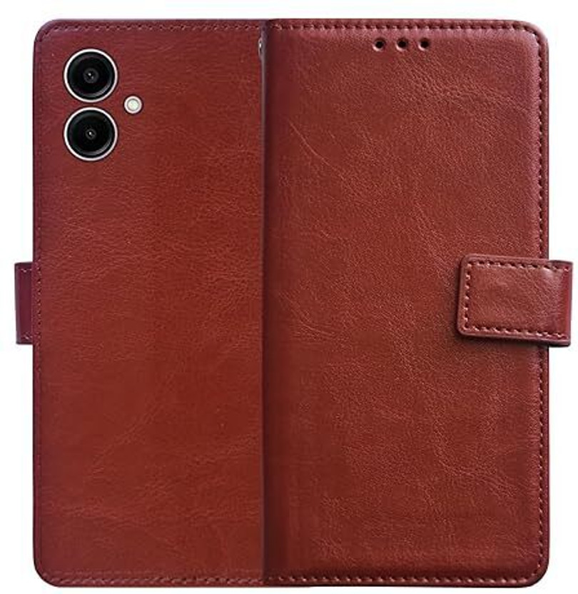 AtoZcover Back Cover for Samsung Galaxy F05(Brown)