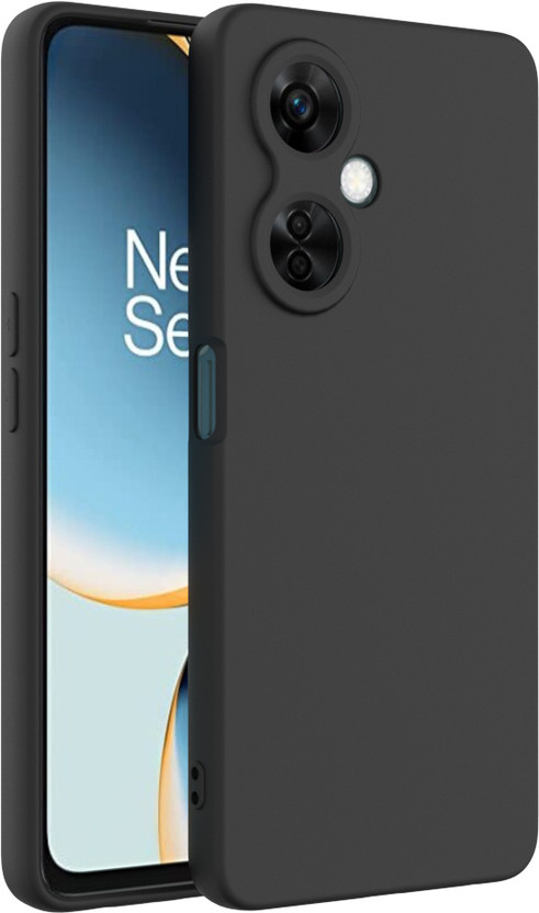 KartV Back Cover for OnePlus Nord CE 3 Lite 5G(Black, Camera Bump Protector, Silicon, Pack of: 1)