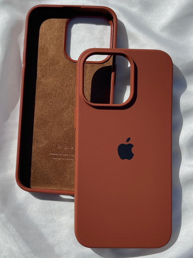 Oldcrew Back Cover for Apple iPhone 15(Brown, Shock Proof, Silicon, Pack of: 1)