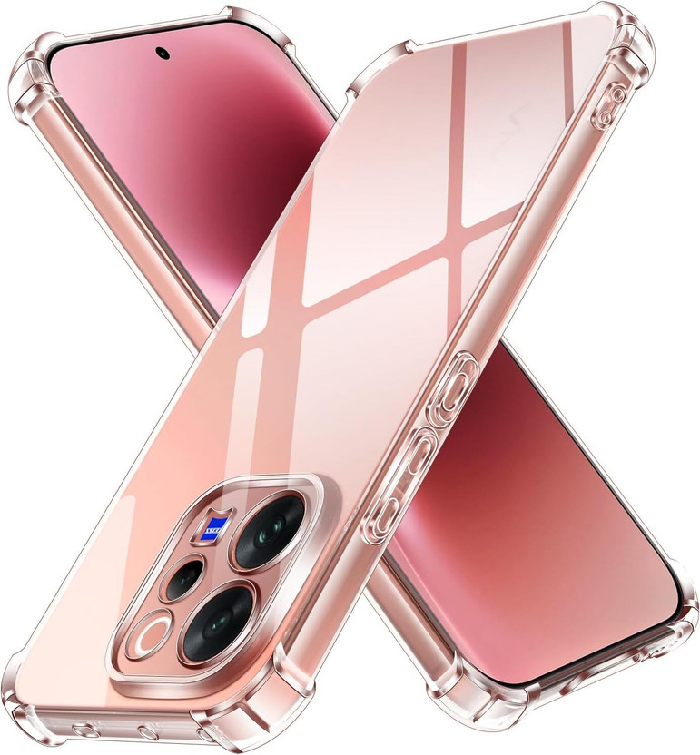 Casodon Back Cover for Vivo V70 Elite(Transparent, Camera Bump Protector, Silicon, Pack of: 1)