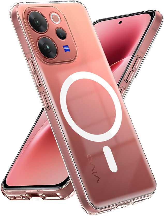 Vivo Backface Back Cover for vivo V70 Elite(Transparent, Charging Case, Polycarbonate, Thermoplastic Polyurethane, Pack of: 1) - Flipkart Deal