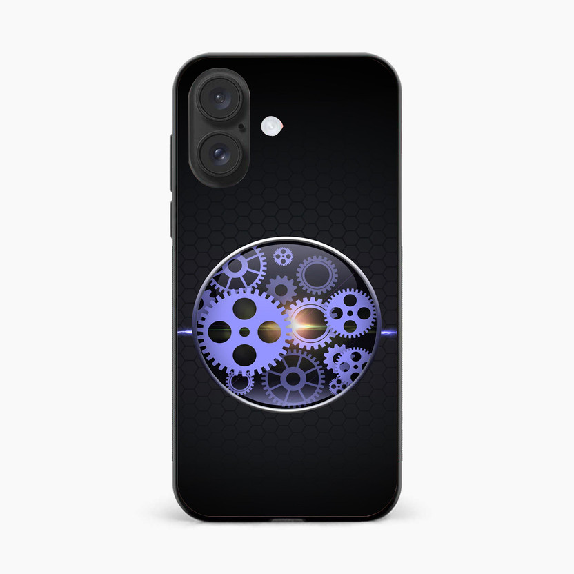 FAZAKA Back Cover for APPLE iPhone 16 Plus(Multicolor, Dual Protection, Rubber, Metal, Pack of: 1)