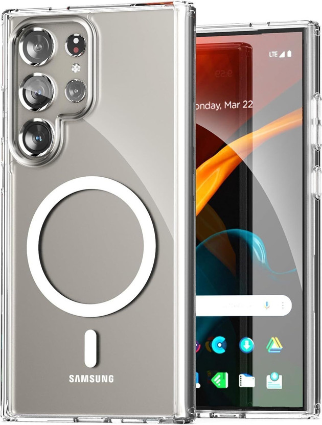 thestands Back Cover for samsung galaxy s24 ultra(Transparent, Hard Case, Thermoplastic Polyurethane, Pack of: 1)