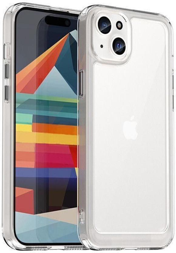 Cover Alive Back Cover for iPhone 15 Plus(Transparent, Shock Proof, Thermoplastic Polyurethane, Pack of: 1)