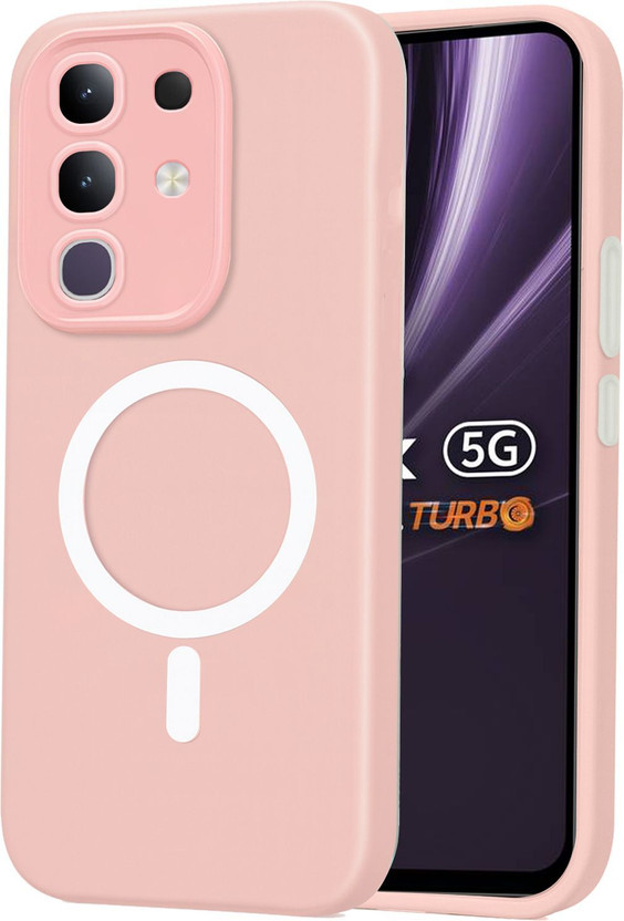 GLOBAL GLOBAL NOMAD Back Cover for IQOO Z10X 5G(Pink, Shock Proof, Silicon, Pack of: 1) - Flipkart Deal