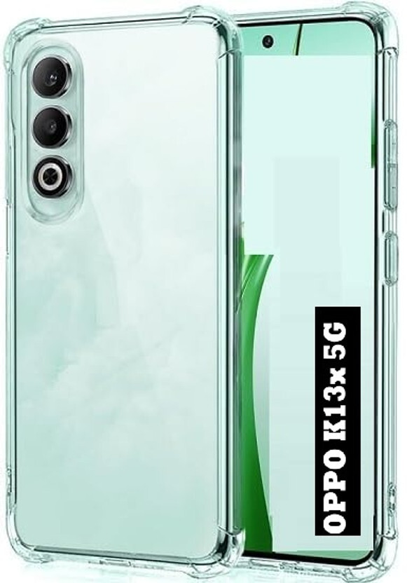 Oppo SRT Back Cover for Oppo K13X 5G(Transparent, Camera Bump Protector, Rubber, Pack of: 1) - Flipkart Deal