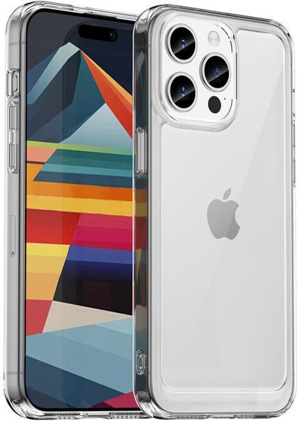 Cover Alive Back Cover for Apple iPhone 15 Pro Max(Transparent, Shock Proof, Pack of: 1)
