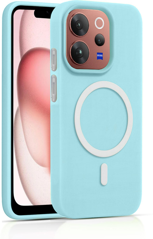 Vivo Flipkart SmartBuy Back Cover for vivo V70 Elite(Blue, Shock Proof, Polycarbonate, Pack of: 1) - Flipkart Deal