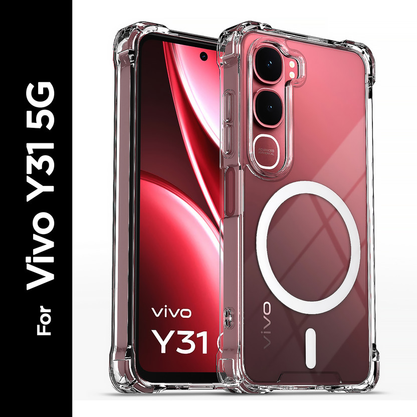 Vivo GLOBAL NOMAD Back Cover for Vivo Y31 5G(Transparent, Grip Case, Thermoplastic Polyurethane, Pack of: 1) - Flipkart Deal