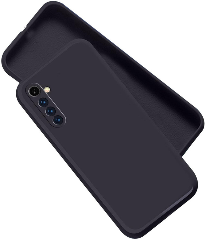 Artistque Back Cover for Realme XT(Black, Matte Finish, Silicon, Pack of: 1)