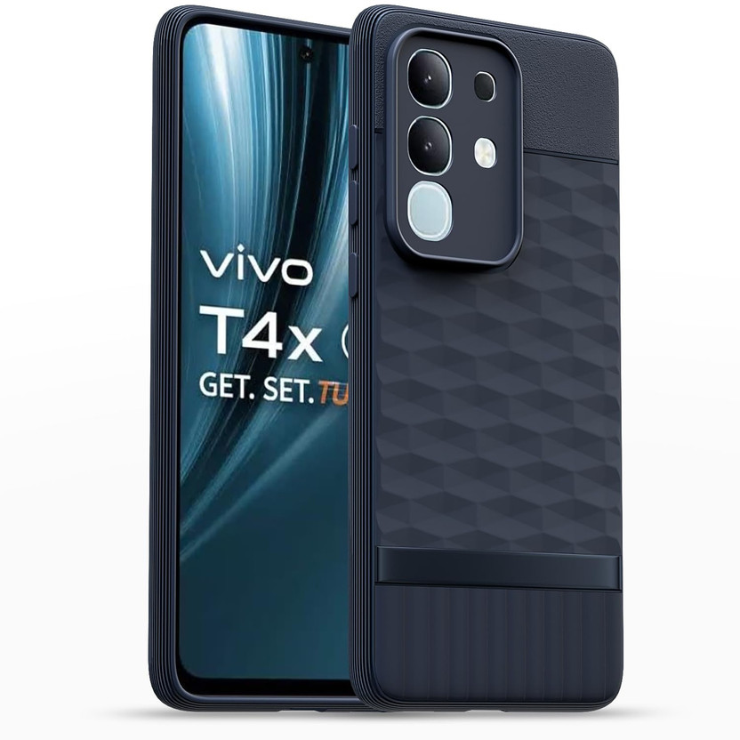 My Thing! Back Cover for vivo T4x 5G(Blue, Flexible, Pack of: 1)
