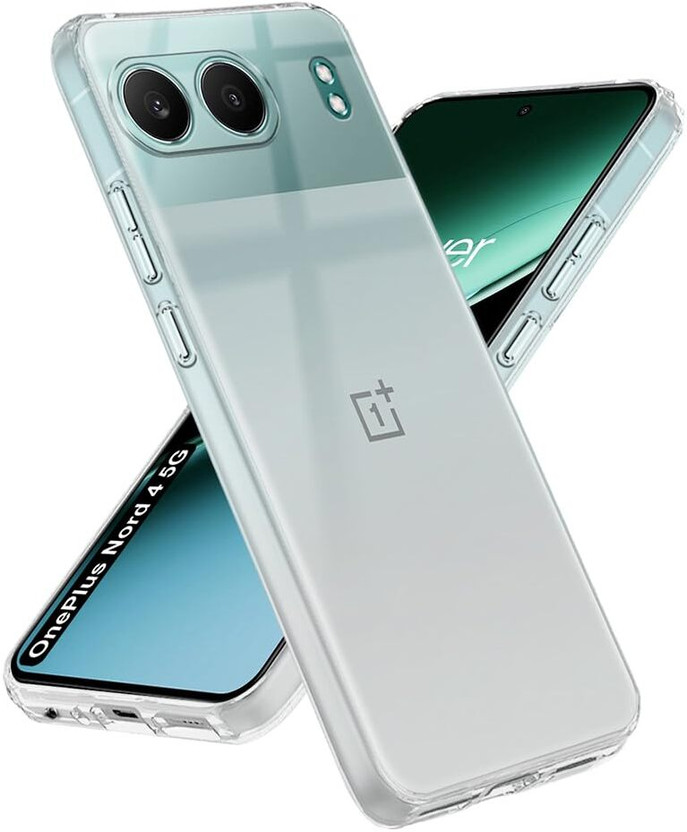 EitanshaKart Back Cover for OnePlus Nord 4(Transparent, Flexible, Pack of: 1)