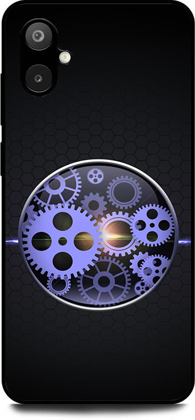 FAZAKA Back Cover for SAMSUNG Galaxy F06 5G On Glossy Metal Phone Cover | AUTOMATION(Multicolor, Shock Proof, Rubber, Pack of: 1)