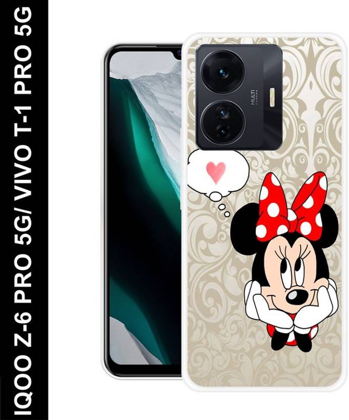 PINKU ARTS Back Cover for IQOO Z6 PRO, VIVO T1 PRO PINKU ARTS