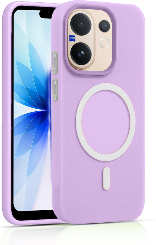 Vivo GLOBAL NOMAD Back Cover for vivo T4 Pro 5G(Purple, Shock Proof, Silicon, Pack of: 1) - Flipkart Deal