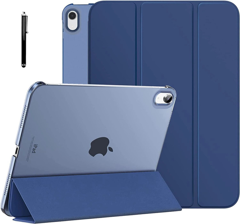 ROBUSTRION Flip Cover for iPad A16 11th Generation 11 inch, Apple iPad 10th Gen 10.9 inch(Blue, Dual Protection, Artificial Leather, Pack of: 1)
