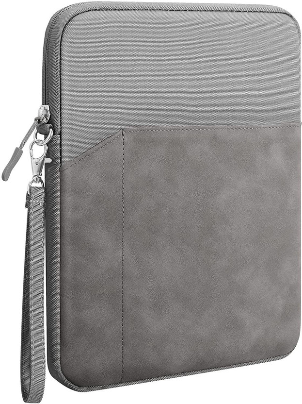 Proelite Sleeve for Amazon Kindle Paperwhite, Kindle Fire, Apple iPad Mini 6th Gen 8.3 inch, Mini 5/4/3/2/1(Grey, Flexible, Pack of: 1)