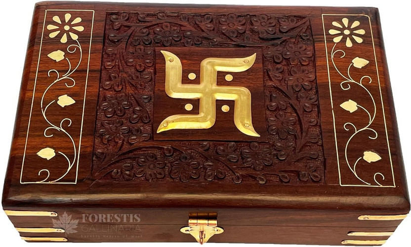 LEEUW DIER Jewelery Organizers(Brown, Rosewood)