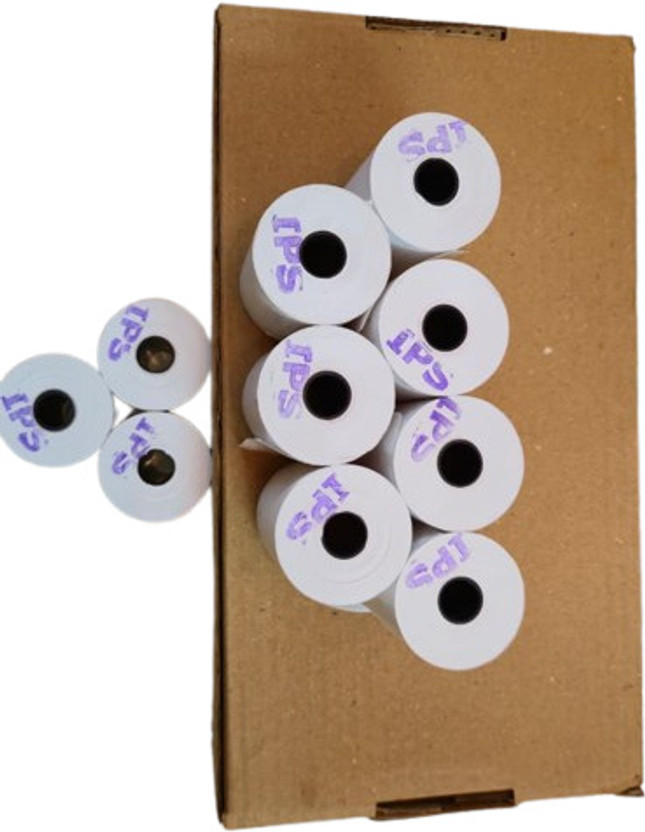 ips consumables india Thermal paper roll (Billing and POS machine) Thermal Cash Register Paper(57 mm x 25 mm)